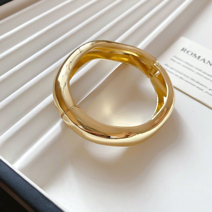 Acrylic Glossy Blooming Korean Style Simple Light Luxury Bracelet - Daebak