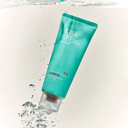 acwell Schiuma detergente in gel per i pori al regaliz, con pH equilibrato 160ml