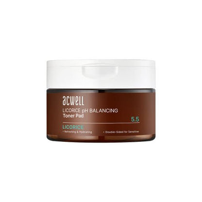 acwell Licorice pH Balancing Toner Pad 70ea/160ml - Daebak