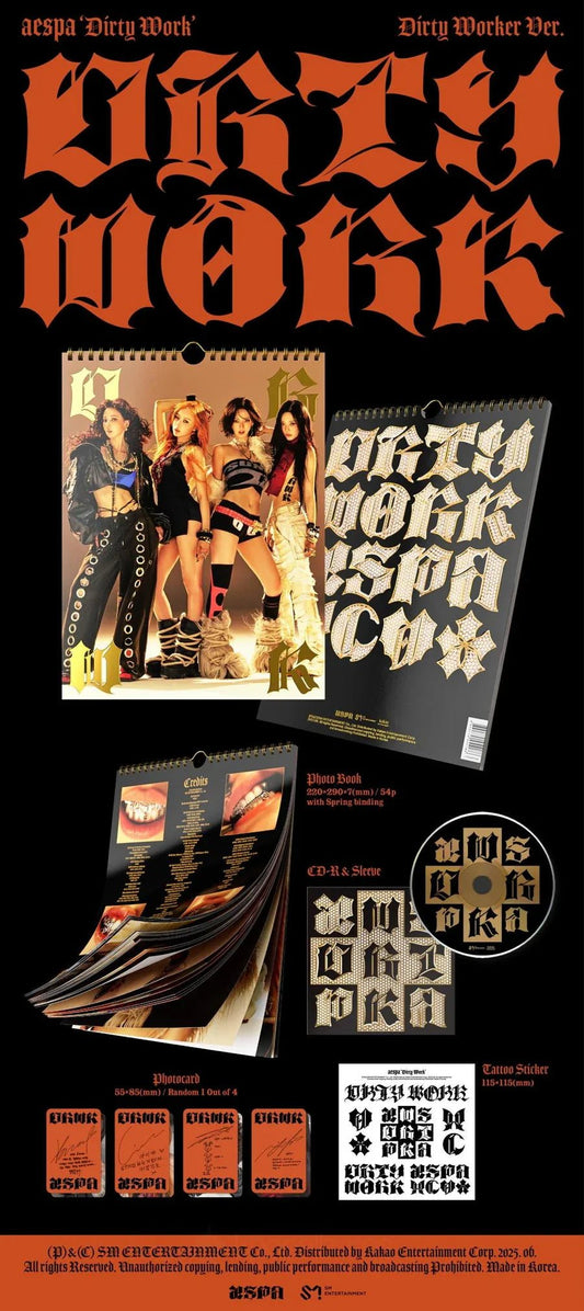 Aespa Dirty Work (Dirty Worker Version) - Daebak