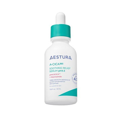 AESTURA A-CICA 365 SOOTHING RELIEF SERUM pH4.5 40ml - Daebak