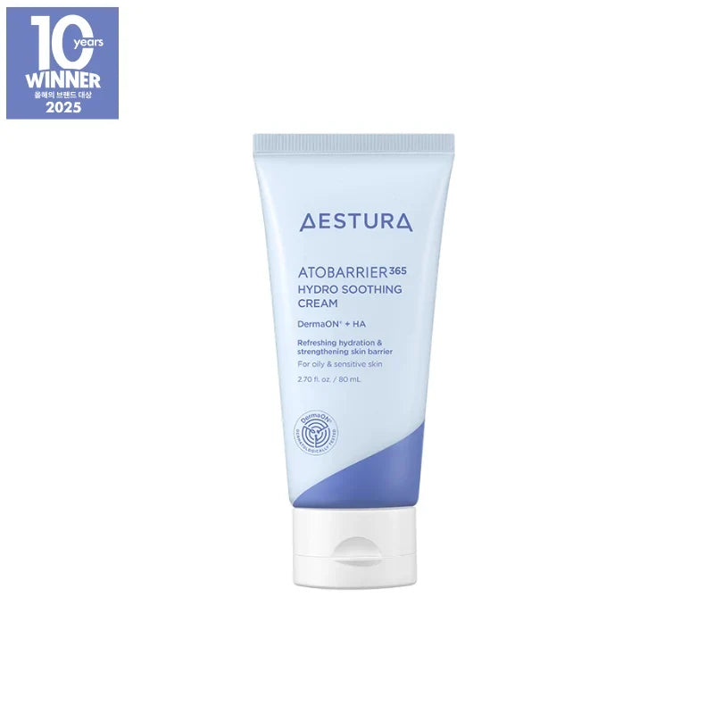 AESTURA ATOBARRIER365 Hydro Soothing Cream – Lightweight Ceramide Moisturizer