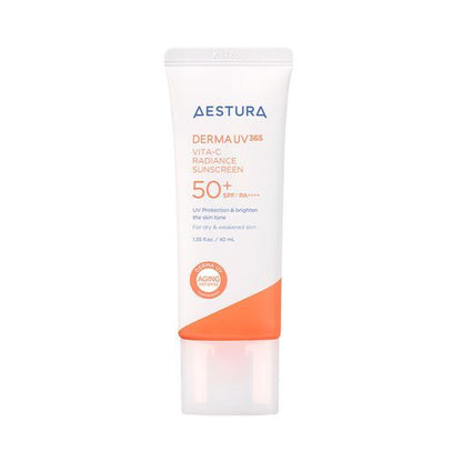AESTURA DERMA UV 365 VITA-C RADIANCE SUNSCREEN SPF50+ PA++++ 40ml - Daebak