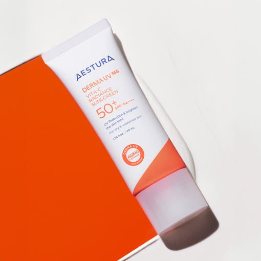 AESTURA DERMA UV 365 VITA-C RADIANCE SUNSCREEN SPF50+ PA++++ 40ml - Daebak