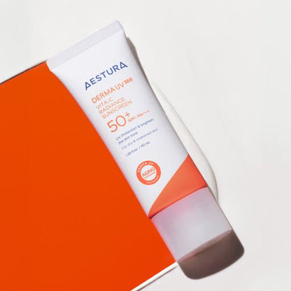 AESTURA DERMA UV 365 VITA-C RADIANCE SUNSCREEN SPF50+ PA++++ 40ml - Daebak