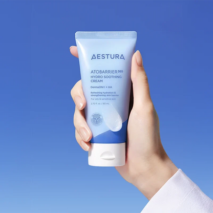 AESTURA ATOBARRIER365 Hydro Soothing Cream – Lightweight Ceramide Moisturizer