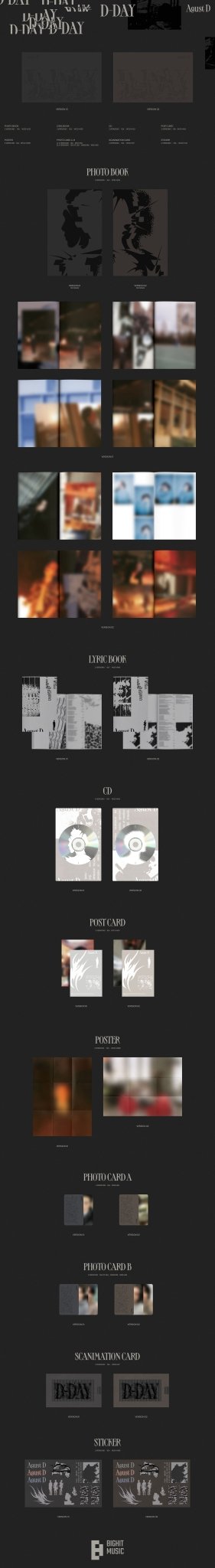 Agustd of BTS 1st Solo Album: D-Day - Daebak