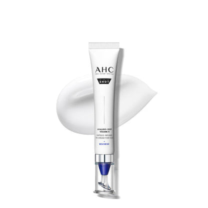 كريم العيون للوجه Pro Shot Hyaluro-Deep Volume 5 المملوء بالكبسولات من AHC بحجم 30ml
