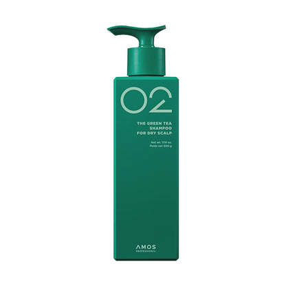 amos PROFESSIONAL THE GREEN TEA SHAMPOO FOR DRY SCALP 500ml