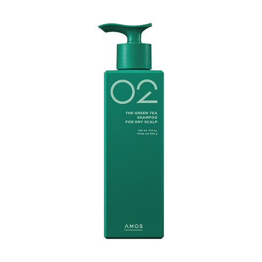 amos PROFESSIONAL Grüntee-Shampoo für trockene Kopfhaut 500ml