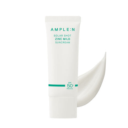 AMPLE:N Solar Shot Zink-Mild-Sonnencreme 40ml SPF 50+ PA++++