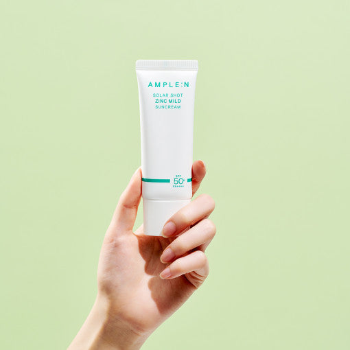 AMPLE:N Solar Shot Zink-Mild-Sonnencreme 40ml SPF 50+ PA++++