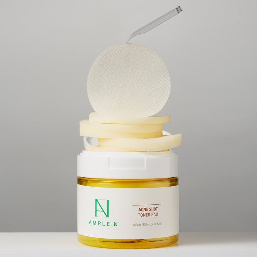 AMPLE:N Acne Shot Toner Pad 130ml - Daebak
