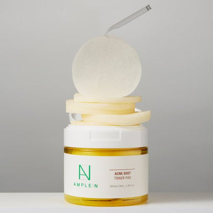 AMPLE:N Acne Shot Toner Pad 130ml - Daebak