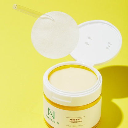 AMPLE:N Acne Shot Toner Pad 130ml - Daebak