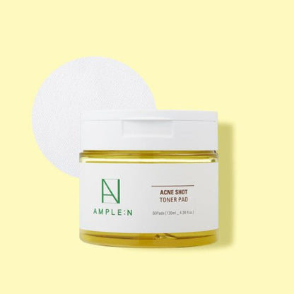 AMPLE:N Acne Shot Toner Pad 130ml - Daebak