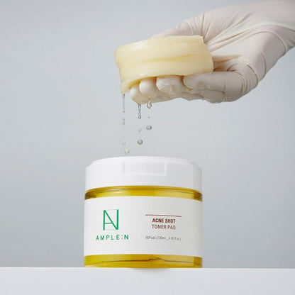 AMPLE:N Acne Shot Toner Pad 130ml - Daebak