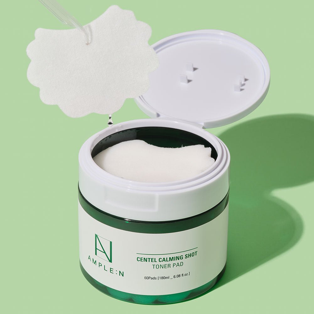 AMPLE:N Centel Calming Shot Toner Pad 180ml - Daebak