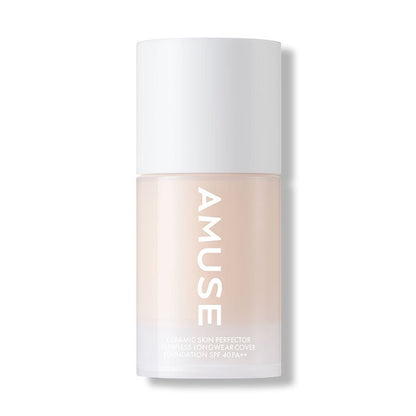 AMUSE Ceramic Skin Perfector Foundation SPF40 PA++ 30ml (4 Colors) - Daebak