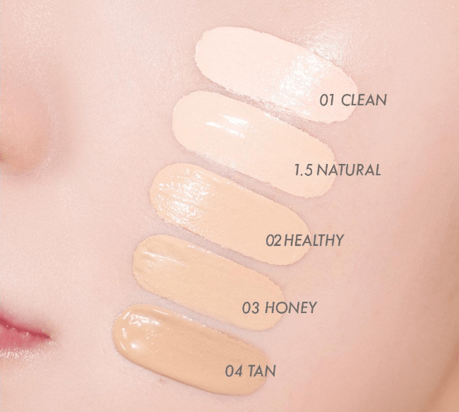 AMUSE Dew Jelly Master Cushion SPF38 PA+++ 15g [Refill] (4 Colors) - Daebak