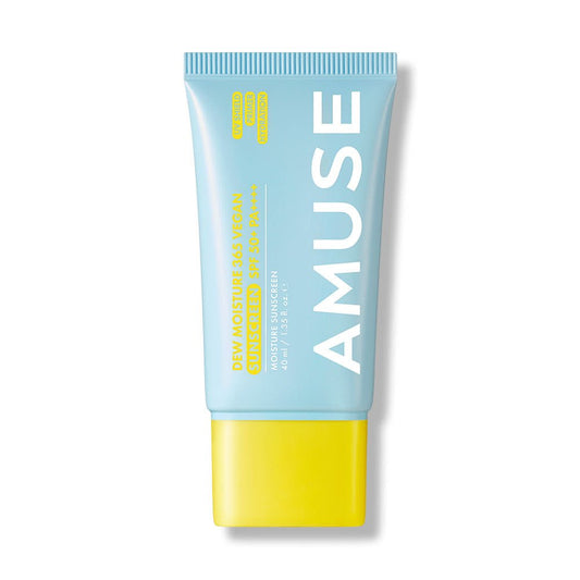 AMUSE Dew Moisture 365 Vegan Sunscreen SPF50+ PA++++ 40ml - Daebak