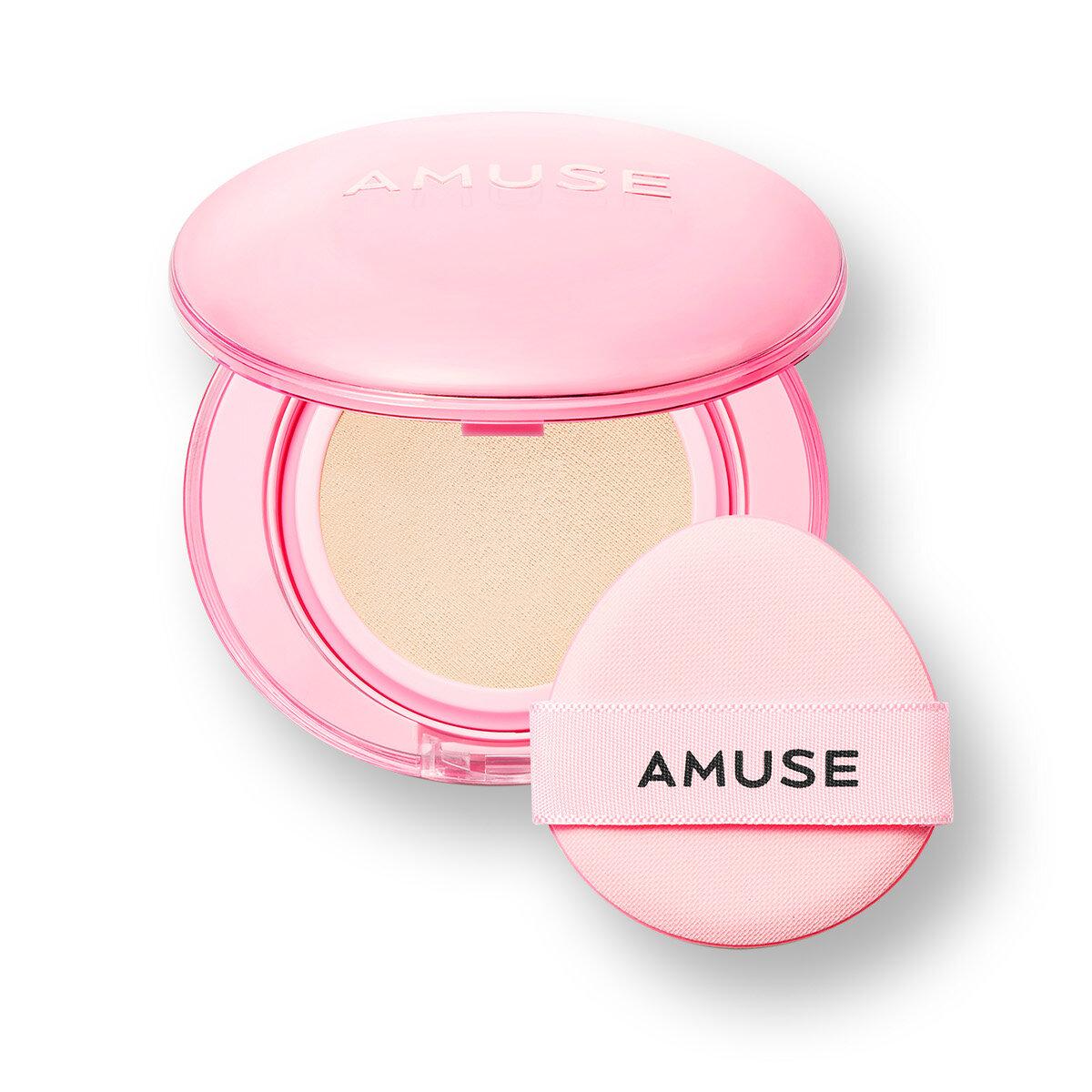 AMUSE Dew Power Vegan Cushion SPF 50+ PA++++ 15g (4 Colors) - Daebak