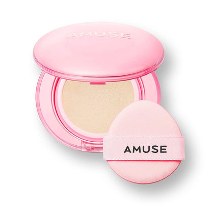AMUSE Dew Power Vegan Cushion SPF 50+ PA++++ 15g (4 Colors) - Daebak