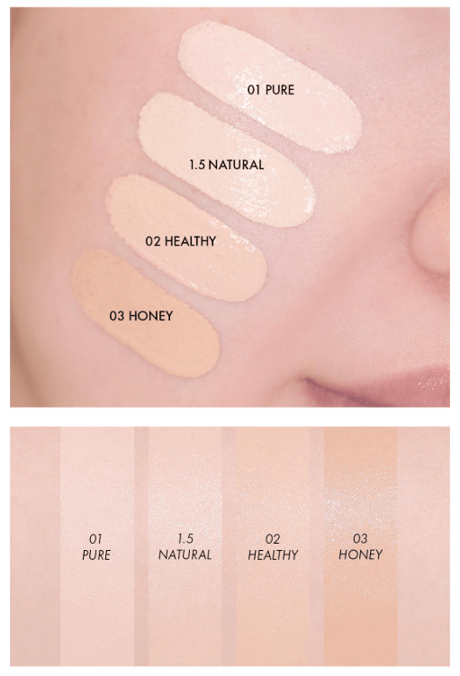 AMUSE Dew Wear Foundation 35ml SPF50+ PA++++ (4 Colors) - Daebak