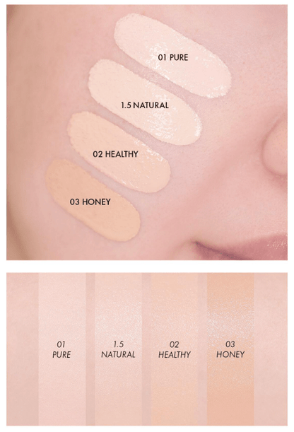 AMUSE Dew Wear Foundation 35ml SPF50+ PA++++ (4 Colors) - Daebak