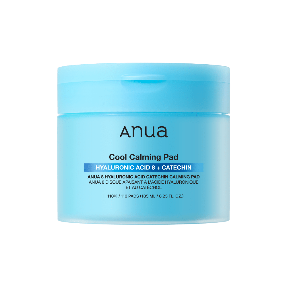 Anua 8 Hyaluronic Acid Catechin Calming Pad 185ml/110ea - Daebak