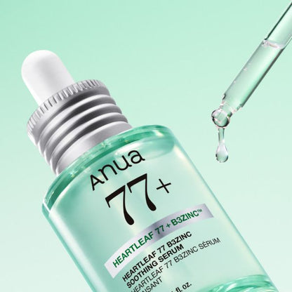 Anua Heartleaf 77 B3Zinc Soothing Serum 30ml - Daebak