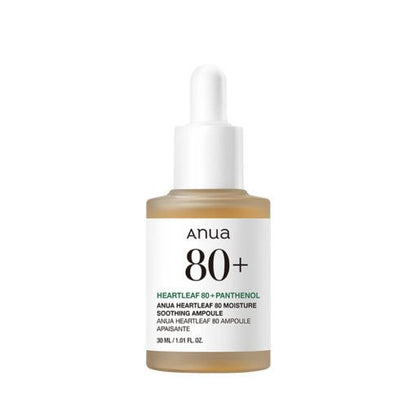 Anua HEARTLEAF 80% MOISTURE SOOTHING AMPOULE 30ml - Daebak