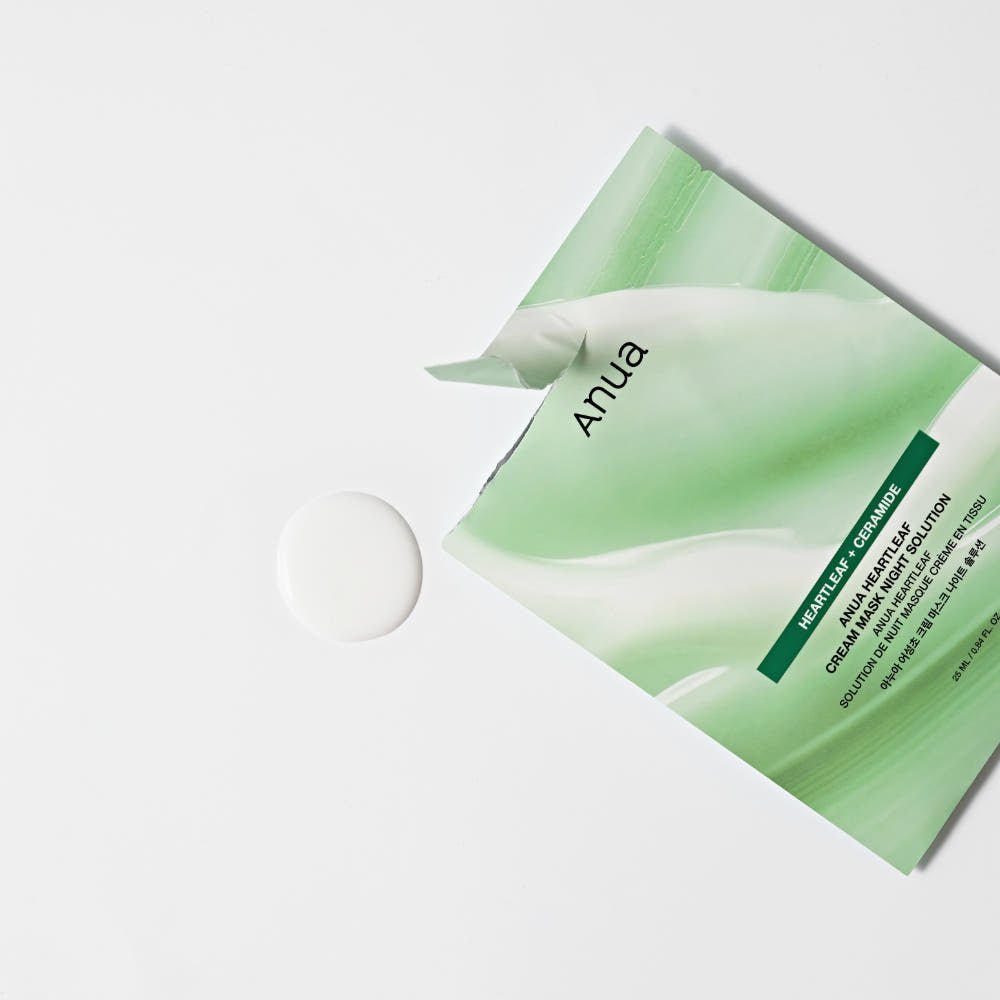 Anua Heartleaf Cream Mask Night Solution 25ml X 10ea - Daebak