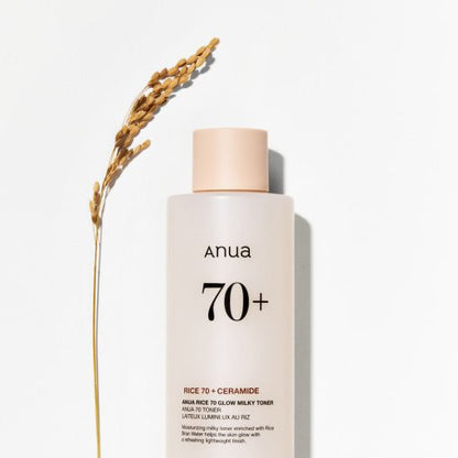 Anua Rice 70 Glow Milky Toner 250ml - Daebak