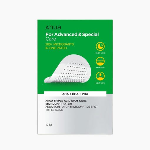 Anua Triple Acid Spot Care Microdart Patch 12ea - Daebak