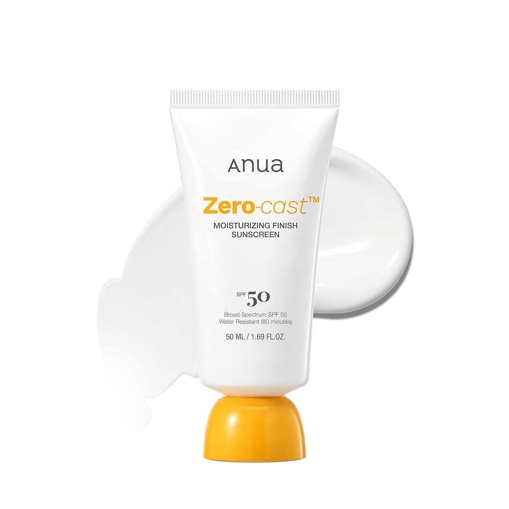 Anua Zero-Cast Moisturizing Finish Sunscreen SPF50+ - Daebak