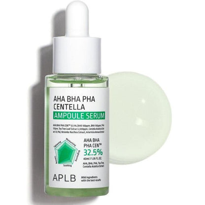 APLB AHA BHA PHA Centella Ampoule Serum 40ml - Daebak