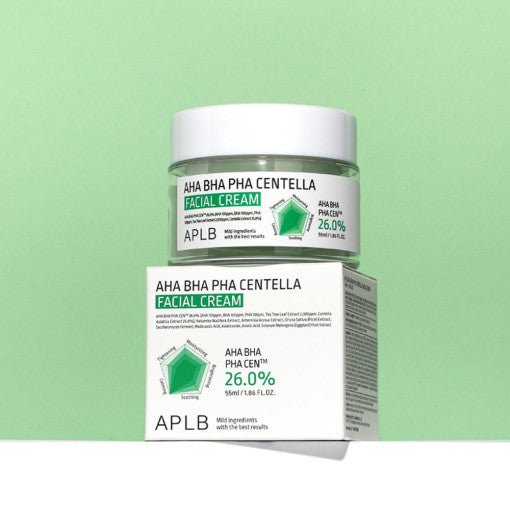 APLB AHA BHA PHA Centella Facial Cream 55ml - Daebak