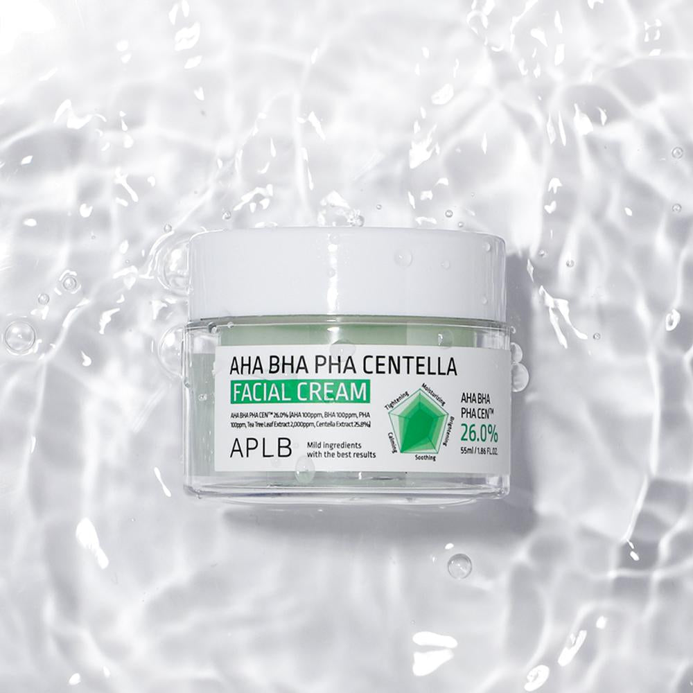 APLB AHA BHA PHA Centella Facial Cream 55ml - Daebak