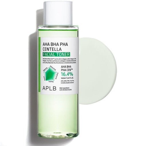 APLB AHA BHA PHA Centella Facial Toner 160ml - Daebak