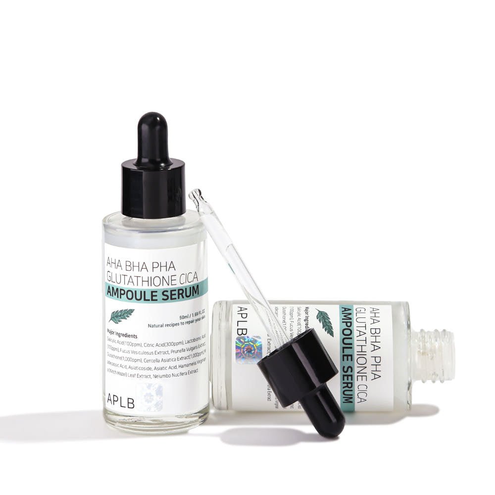 APLB AHA BHA PHA Glutathione Cica Ampoule Serum 50ml - Daebak