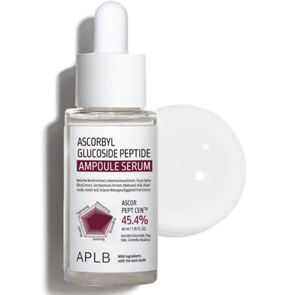 APLB Ascorbyl Glucoside Peptide Ampoule Serum 40ml - Daebak