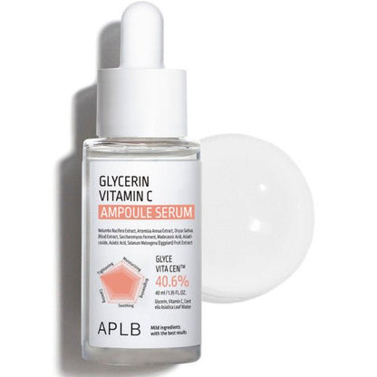 APLB Glycerin Vitamin C Ampoule Serum 40ml - Daebak