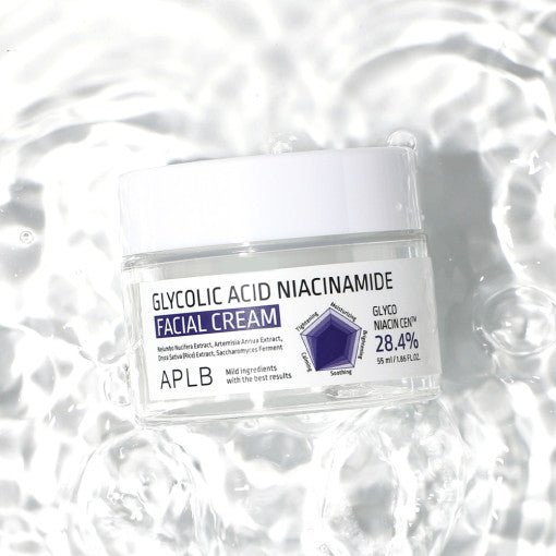 APLB Glycolic Acid Niacinamide Facial Cream 55ml - Daebak