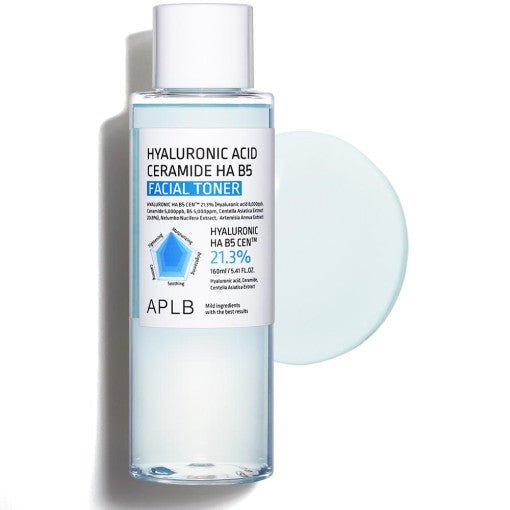 APLB Hyaluronic Acid Ceramide HA B5 Facial Toner 160ml - Daebak