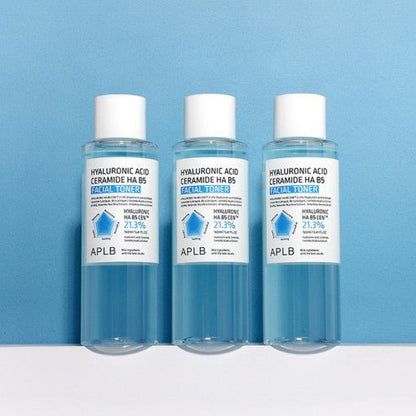 APLB Hyaluronic Acid Ceramide HA B5 Facial Toner 160ml - Daebak