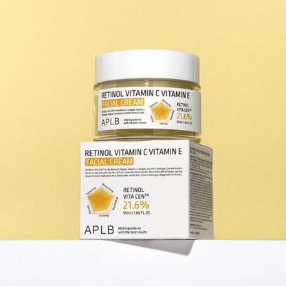 APLB Retinol Vitamin C Vitamin E Facial Cream 55ml - Daebak