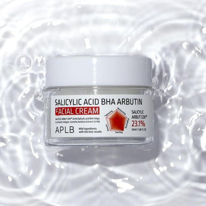 APLB Salicylic Acid BHA Arbutin Facial Cream 55ml - Daebak