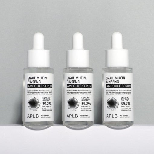 APLB Snail Mucin Ginseng Ampoule Serum 40ml - Daebak