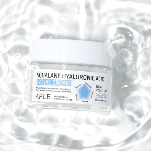 APLB Squalane Hyaluronic Acid Facial Cream 55ml - Daebak